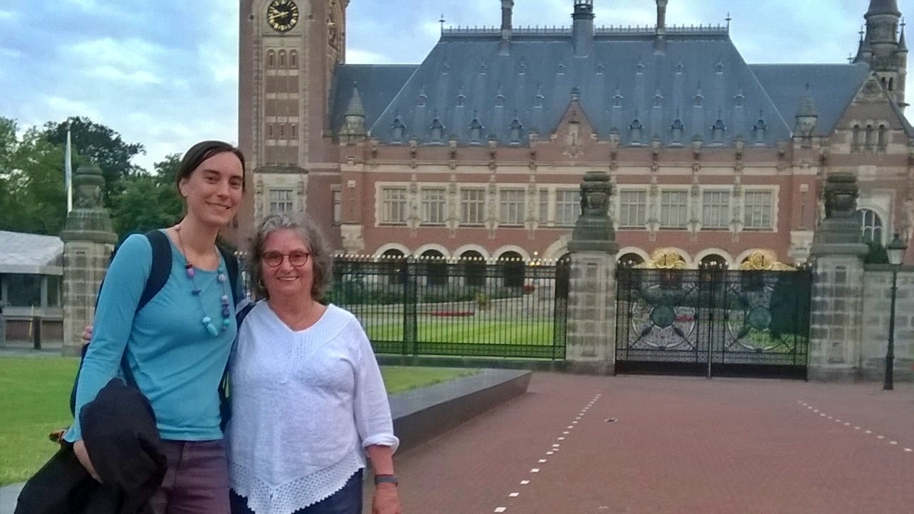 at the peace palace the hague